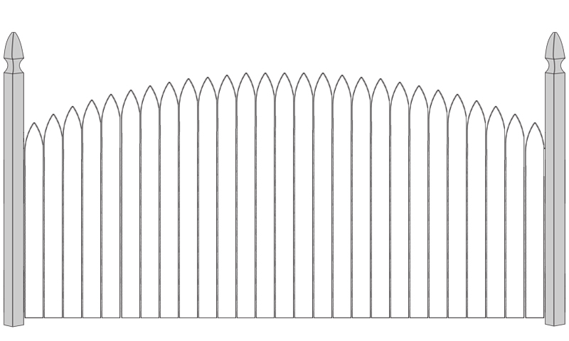 Flat Picket